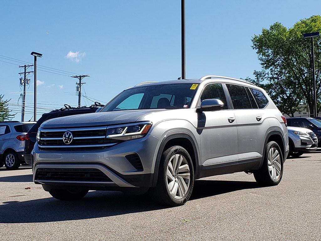 used 2021 Volkswagen Atlas car, priced at $26,388