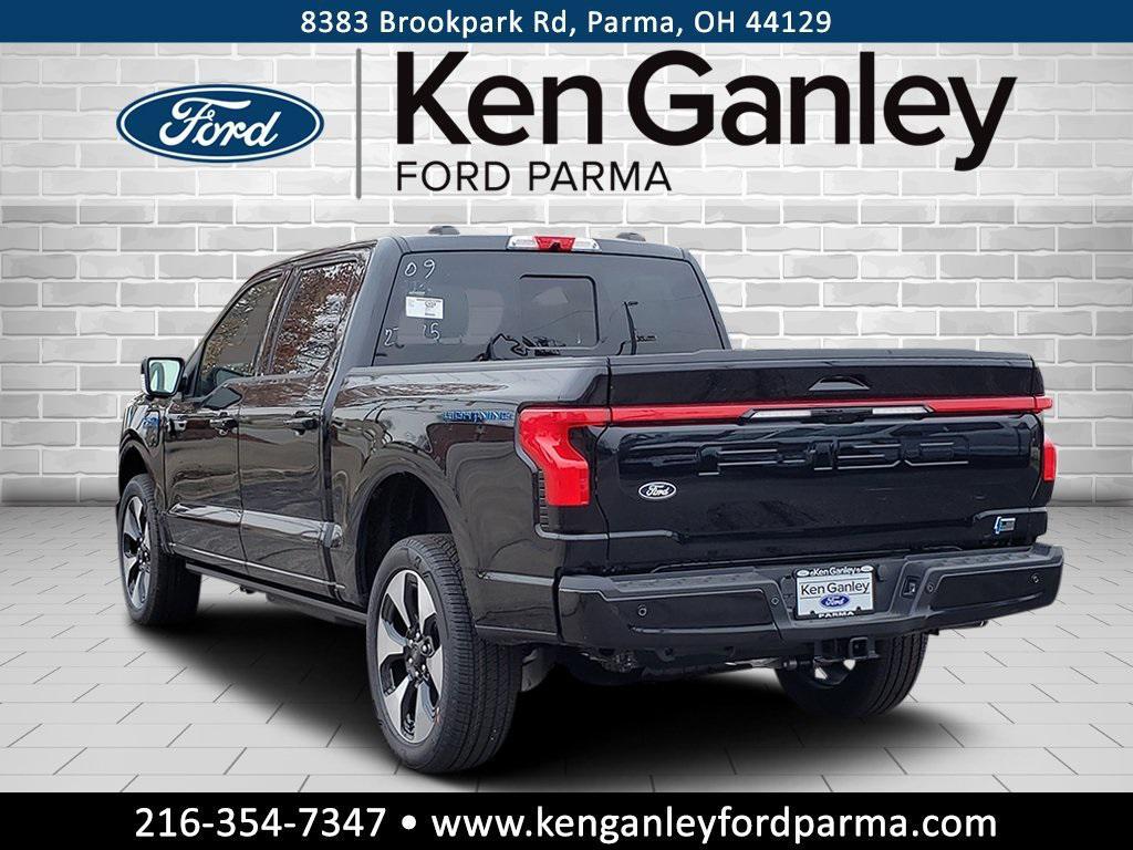 new 2025 Ford F-150 Lightning car, priced at $83,365