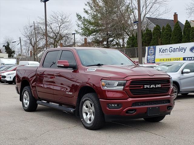 used 2021 Ram 1500 car, priced at $32,599