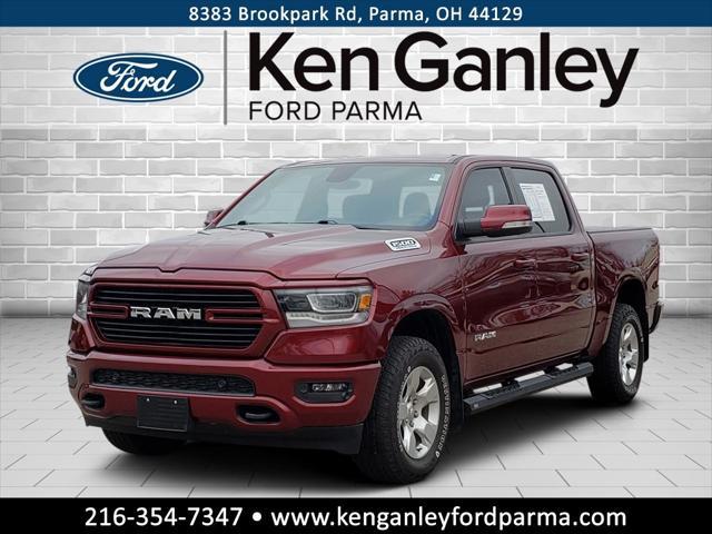 used 2021 Ram 1500 car, priced at $32,599