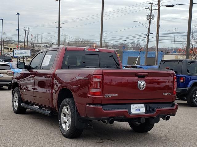 used 2021 Ram 1500 car, priced at $32,599