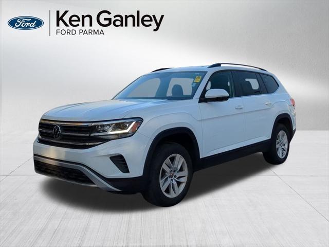 used 2021 Volkswagen Atlas car, priced at $25,296