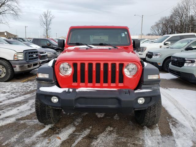 used 2021 Jeep Wrangler Unlimited car, priced at $29,947