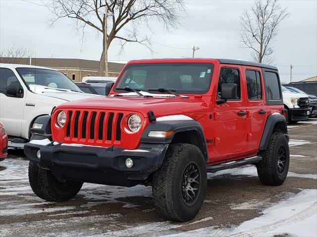 used 2021 Jeep Wrangler Unlimited car, priced at $29,947