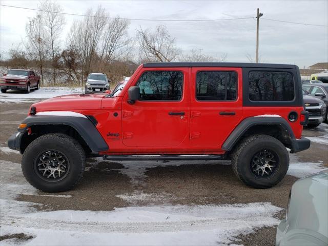 used 2021 Jeep Wrangler Unlimited car, priced at $29,947