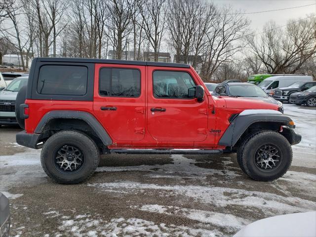 used 2021 Jeep Wrangler Unlimited car, priced at $29,947