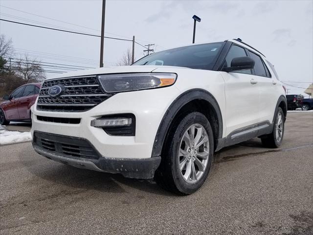 used 2022 Ford Explorer car, priced at $27,853