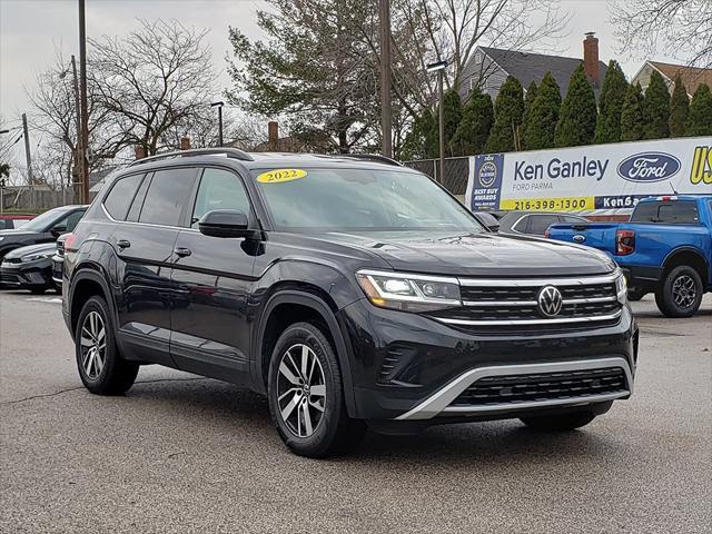 used 2022 Volkswagen Atlas car, priced at $26,996