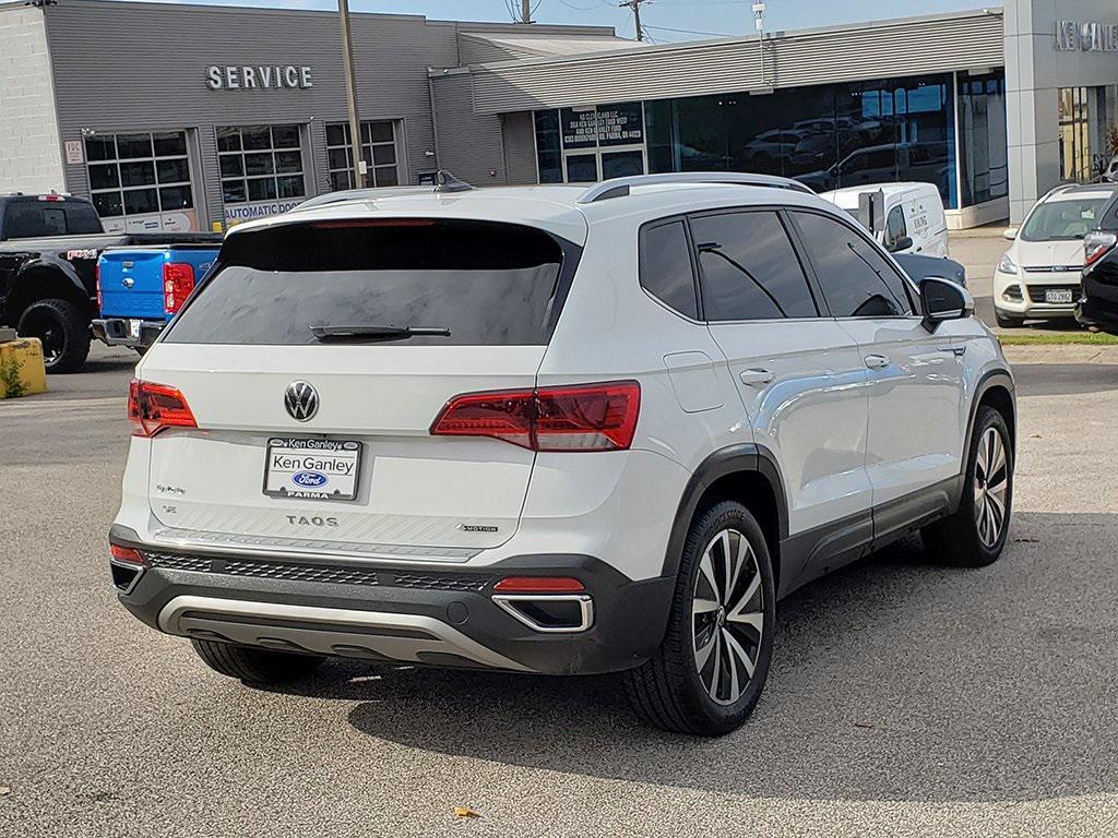 used 2023 Volkswagen Taos car, priced at $22,254