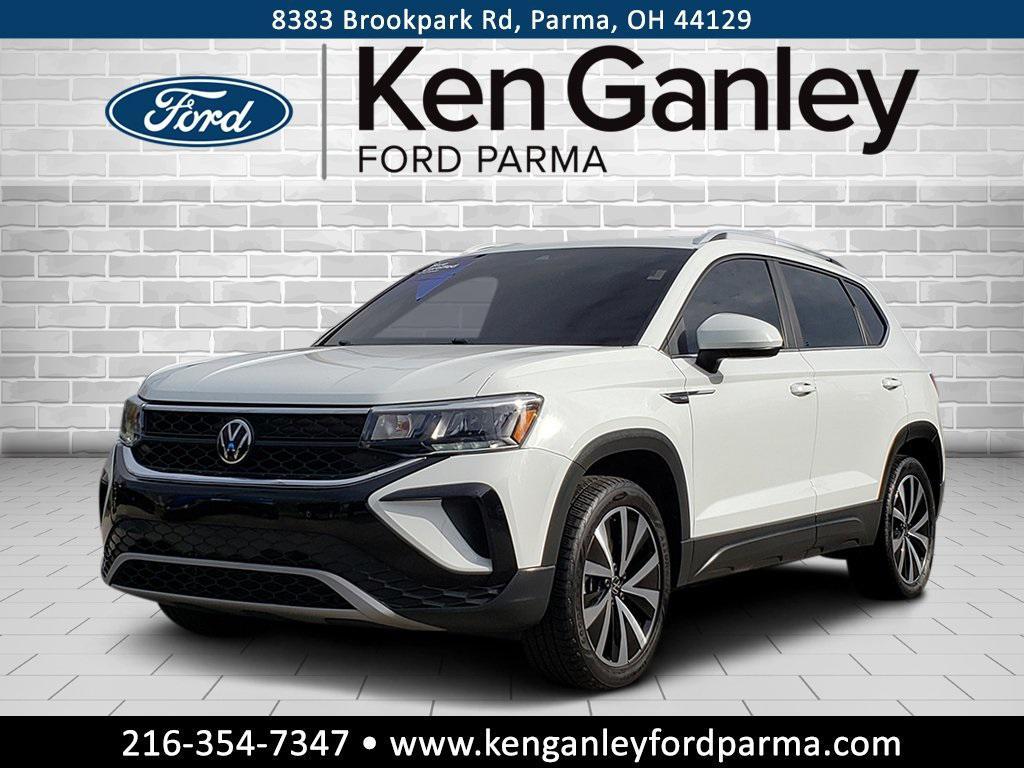 used 2023 Volkswagen Taos car, priced at $22,732