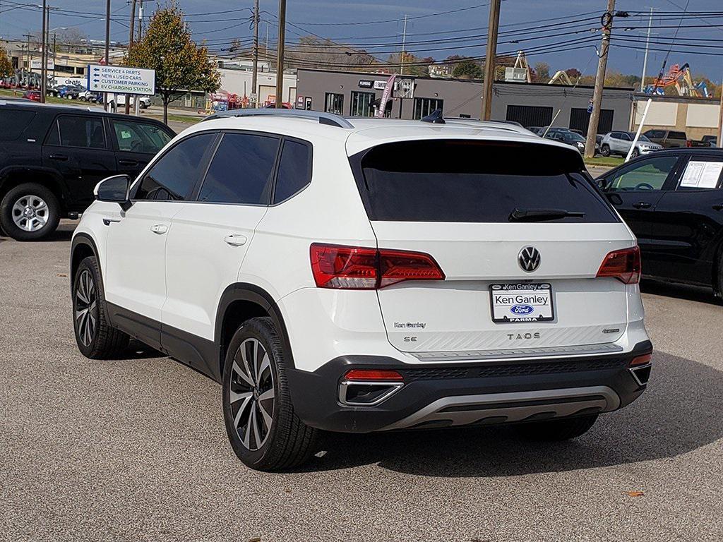 used 2023 Volkswagen Taos car, priced at $22,254