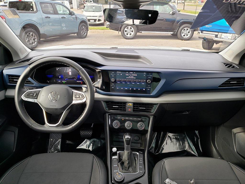 used 2023 Volkswagen Taos car, priced at $22,254