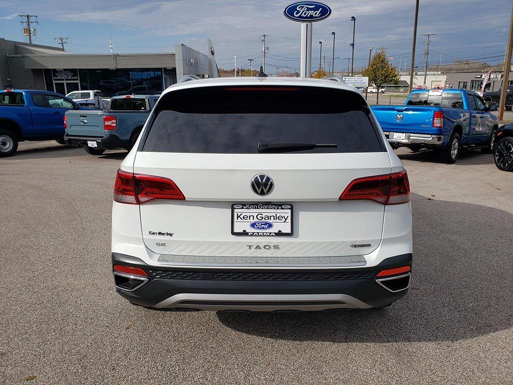 used 2023 Volkswagen Taos car, priced at $22,254