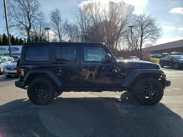 used 2022 Jeep Wrangler Unlimited car, priced at $31,995