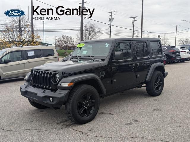 used 2022 Jeep Wrangler Unlimited car, priced at $31,995