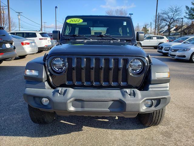 used 2022 Jeep Wrangler Unlimited car, priced at $31,995