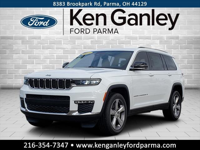 used 2021 Jeep Grand Cherokee L car, priced at $30,992