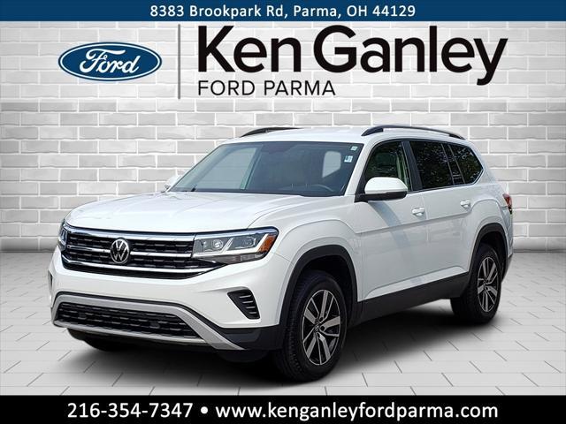 used 2022 Volkswagen Atlas car, priced at $23,991