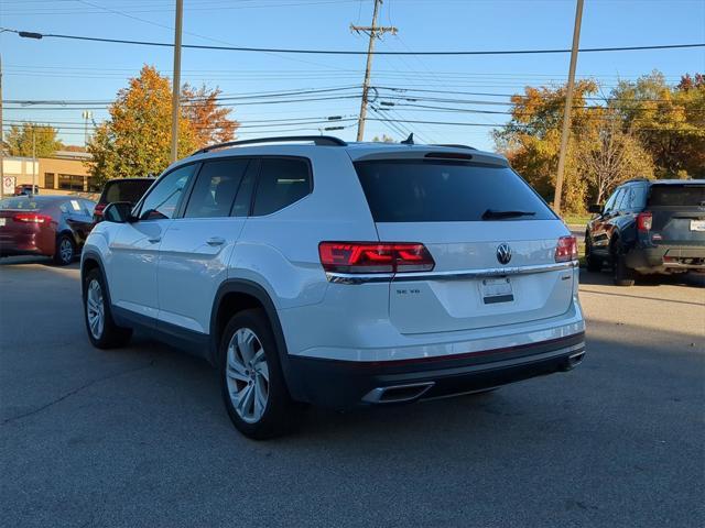 used 2021 Volkswagen Atlas car, priced at $27,614