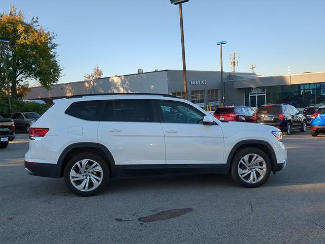 used 2021 Volkswagen Atlas car, priced at $27,614