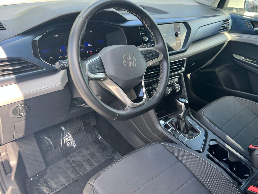 used 2024 Volkswagen Taos car, priced at $19,995