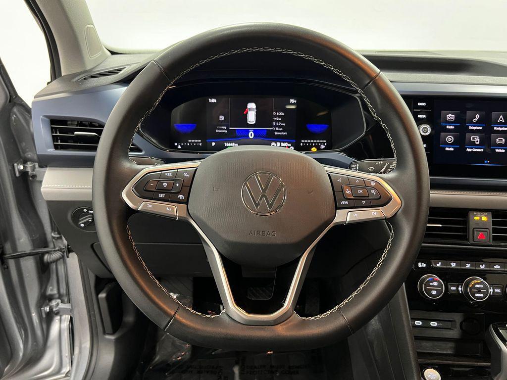 used 2024 Volkswagen Taos car, priced at $22,495