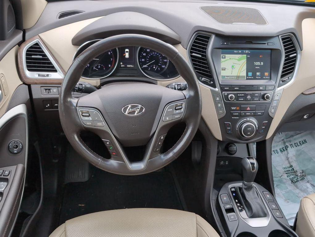 used 2017 Hyundai Santa Fe car, priced at $16,495