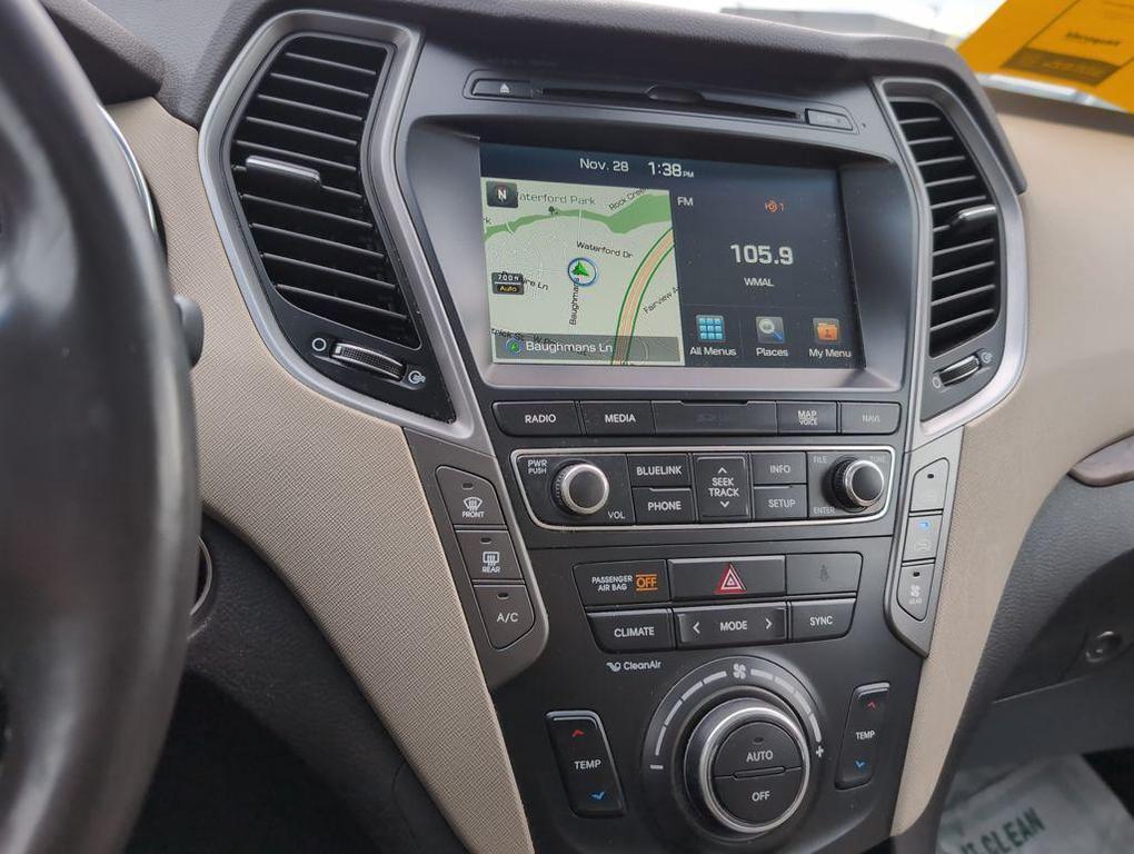 used 2017 Hyundai Santa Fe car, priced at $16,495