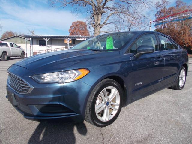 used 2018 Ford Fusion Hybrid car, priced at $10,750