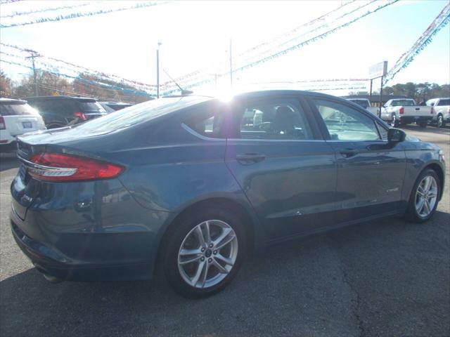 used 2018 Ford Fusion Hybrid car, priced at $10,750