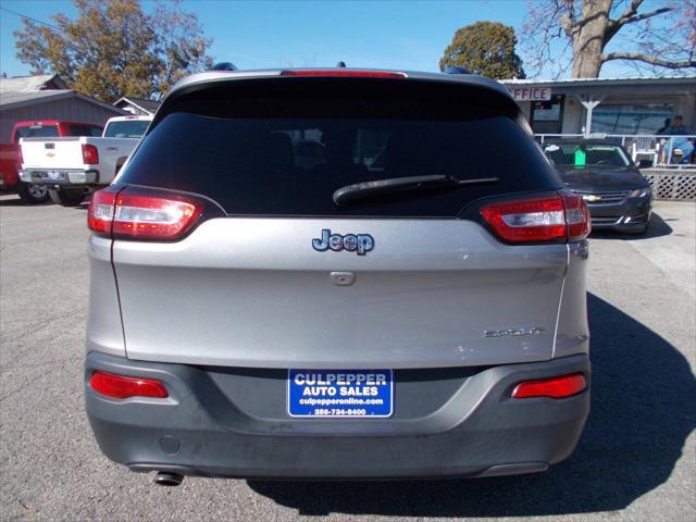 used 2016 Jeep Cherokee car, priced at $12,450