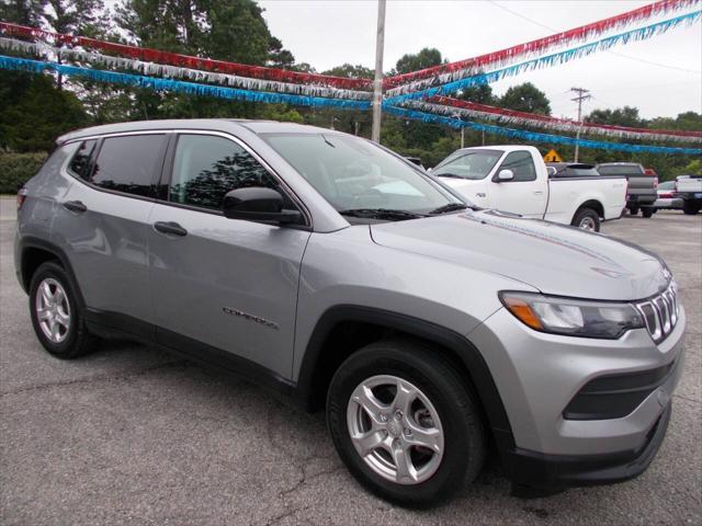 used 2022 Jeep Compass car, priced at $12,995