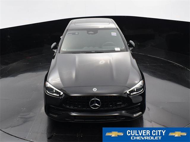 used 2023 Mercedes-Benz AMG C 43 car, priced at $48,995