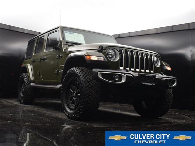 used 2021 Jeep Wrangler Unlimited car, priced at $27,952