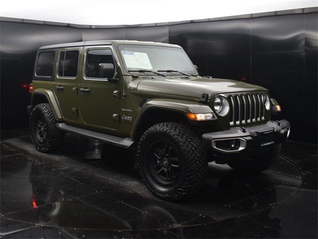 used 2021 Jeep Wrangler Unlimited car, priced at $27,952