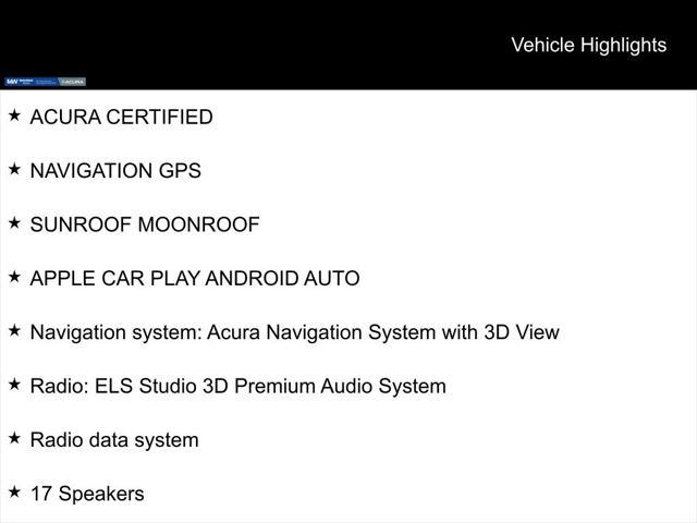 used 2025 Acura TLX car, priced at $46,777