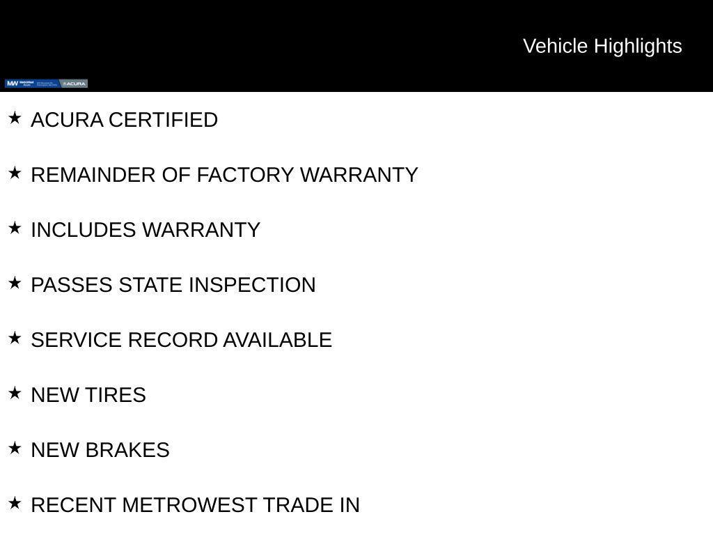used 2025 Acura ADX car, priced at $38,888