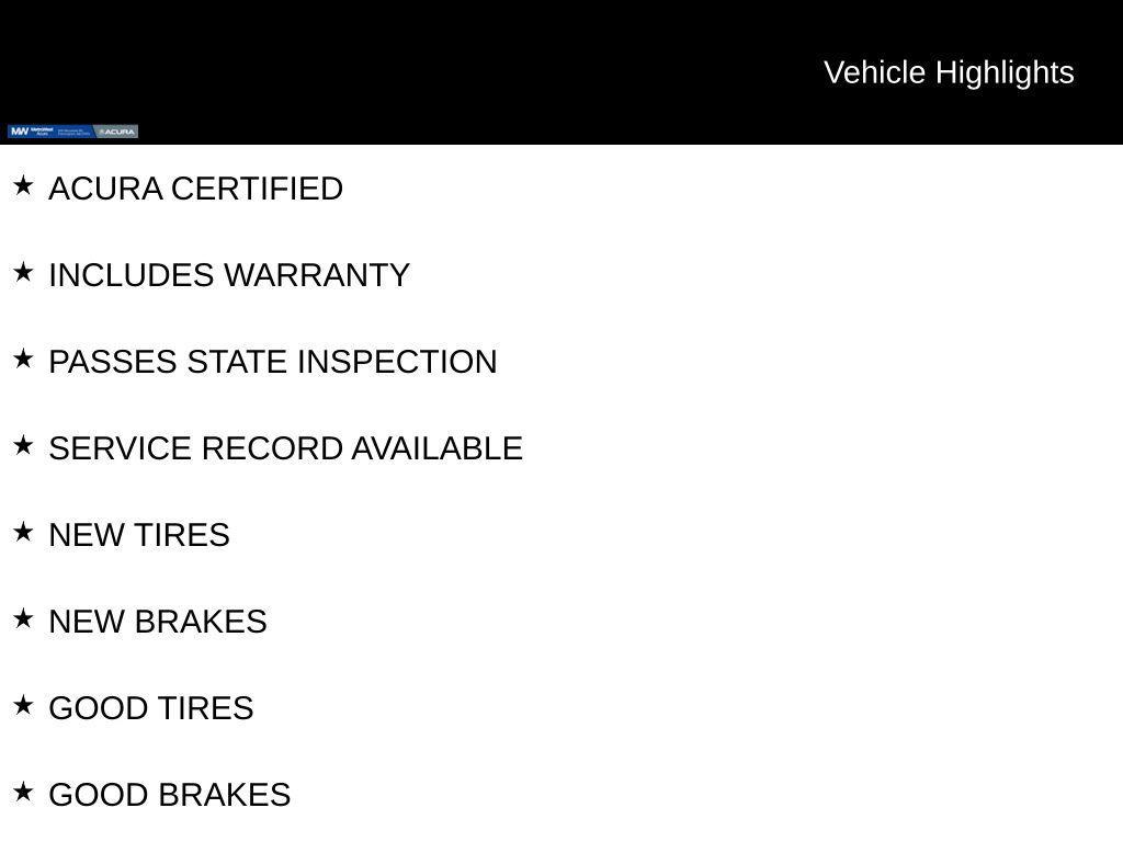 used 2025 Acura ADX car, priced at $34,888