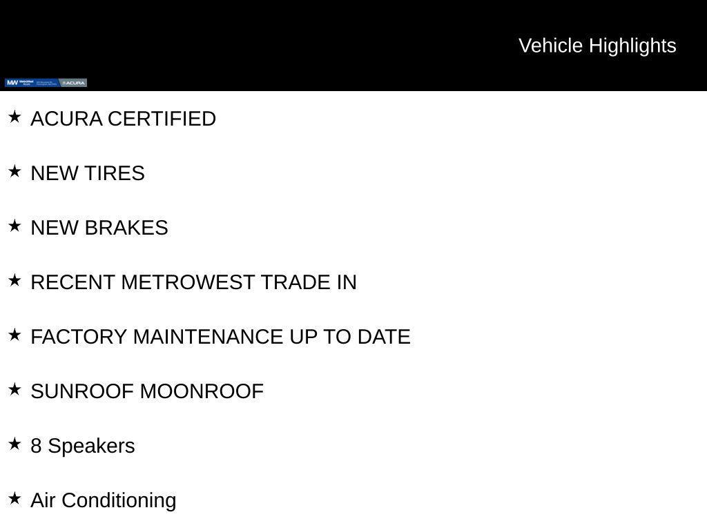 used 2025 Acura ADX car, priced at $33,988