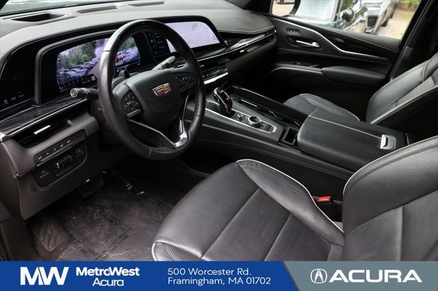 used 2023 Cadillac Escalade ESV car, priced at $73,678