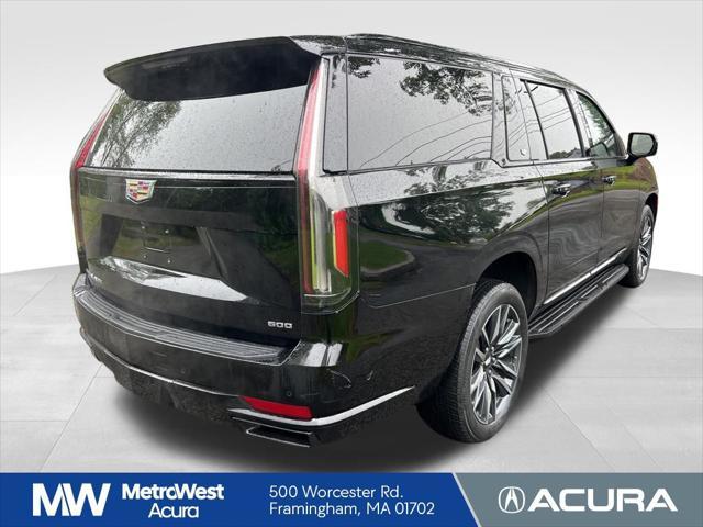 used 2023 Cadillac Escalade ESV car, priced at $74,888