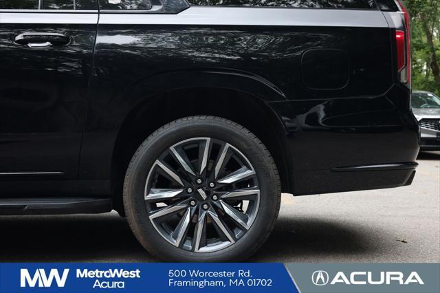 used 2023 Cadillac Escalade ESV car, priced at $73,678