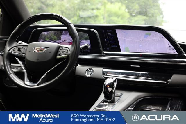 used 2023 Cadillac Escalade ESV car, priced at $73,678