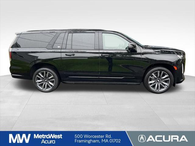 used 2023 Cadillac Escalade ESV car, priced at $74,888
