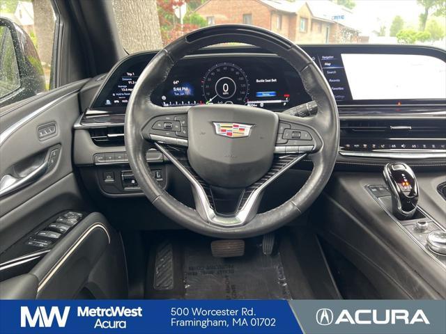 used 2023 Cadillac Escalade ESV car, priced at $74,888