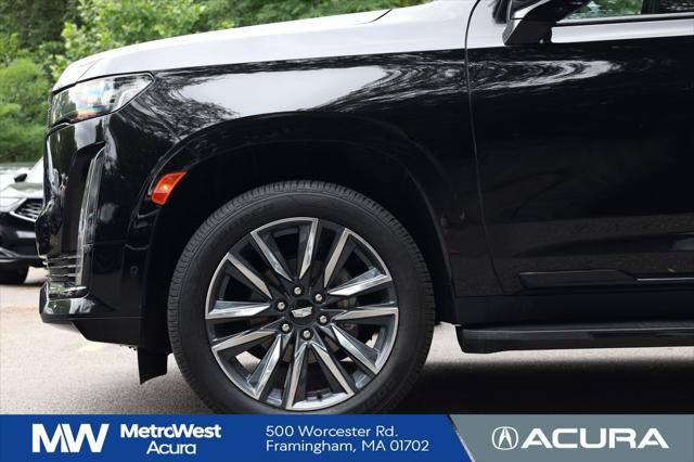 used 2023 Cadillac Escalade ESV car, priced at $73,678