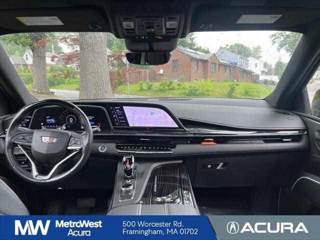 used 2023 Cadillac Escalade ESV car, priced at $74,888