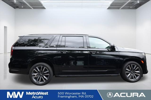 used 2023 Cadillac Escalade ESV car, priced at $73,678