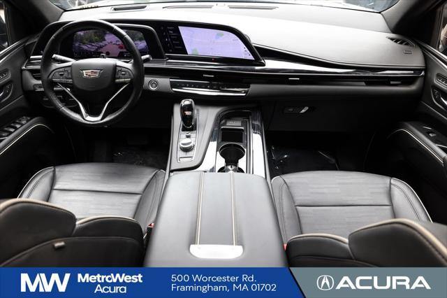 used 2023 Cadillac Escalade ESV car, priced at $73,678