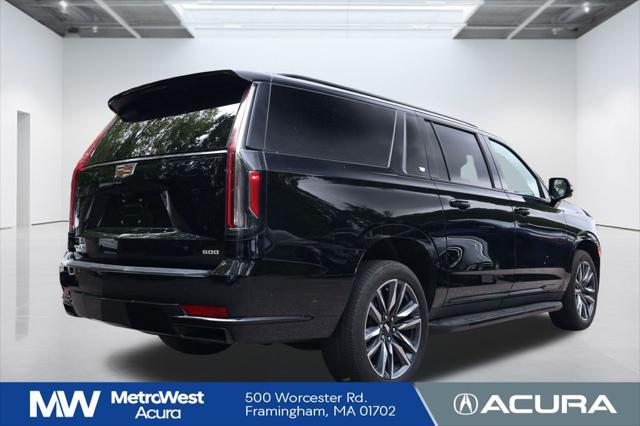 used 2023 Cadillac Escalade ESV car, priced at $73,678